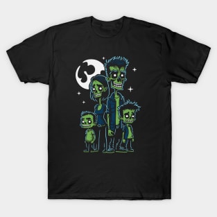 Zombie Family - 1 T-Shirt